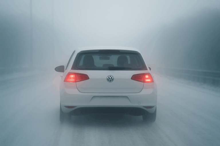 V hmle nestačí iba spomaliť. Väčšina vodičov to robí úplne opačne - AUTOVINY.sk