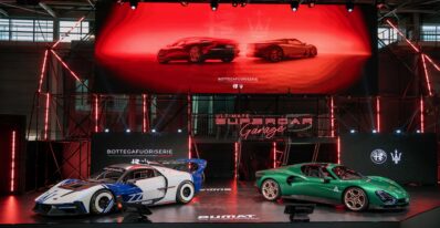 BOTTEGAFUORISERIE predstavuje Ultimate Supercar Garage