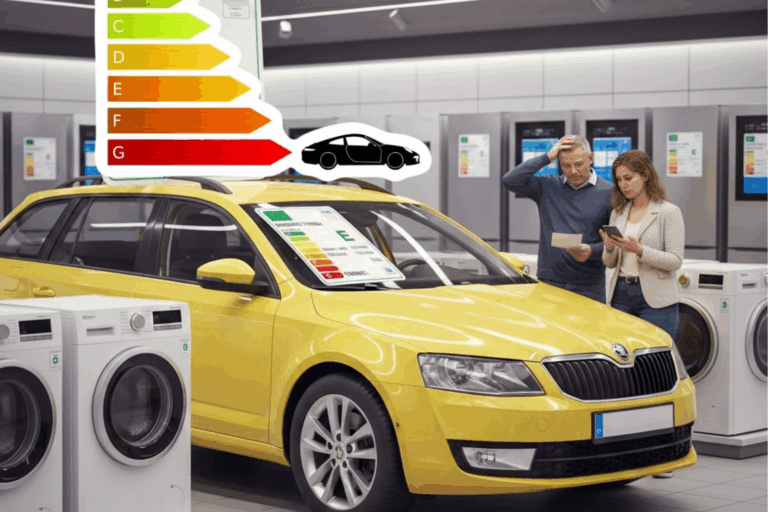 Myslia to vážne?! Jazdené autá po novom dostanú energetické nálepky ako chladničky - AUTOVINY.sk