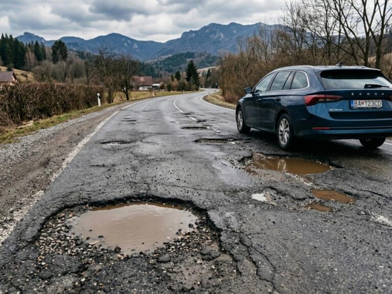 Poškodil vaše auto skrytý výtlk po zime? Kto je zodpovedný za škodu a ako sa brániť | Autobazar.EU