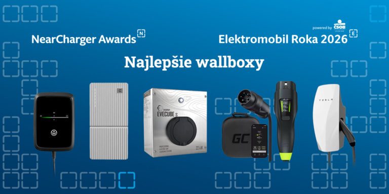 NearCharger Awards 2026: Predstavenie kategórie Najlepšie wallboxy