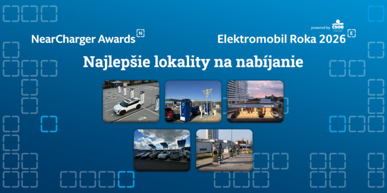 NearCharger Awards 2026: Predstavenie kategórie Najlepšie lokality na nabíjanie