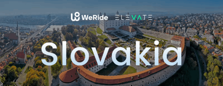 Autonómne taxi prichádza na Slovensko. WeRide odštartuje testy už túto jar
