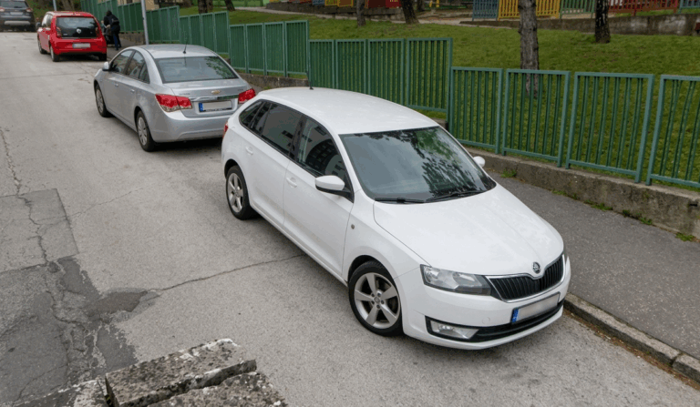Kolesá k obrubníku alebo od neho? Viete, že zlé parkovanie v kopci vás môže vyjsť draho? - AUTOVINY.sk
