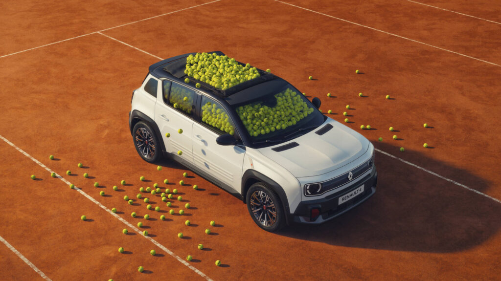 Renault 4 Roland-Garros E-Tech electric