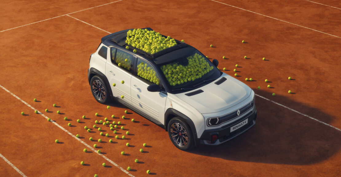 Renault 4 Roland-Garros E-Tech electric