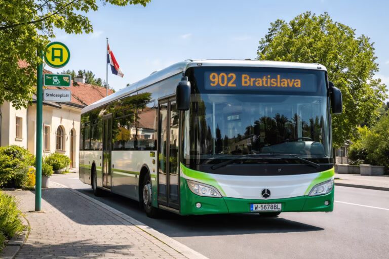 Nová autobusová linka spojí Bratislavu s rakúskym pohraničím