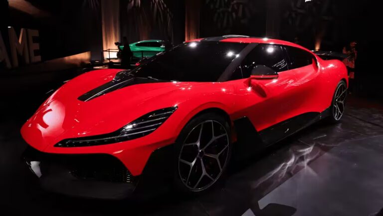 Z 0 na 100 km/h za 0,9 sekundy. Výrobca vysávačov ukázal auto ako z iného sveta