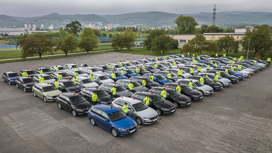 Policajti si objednali sto nových Superbov, prvých 23 už majú. A sú 