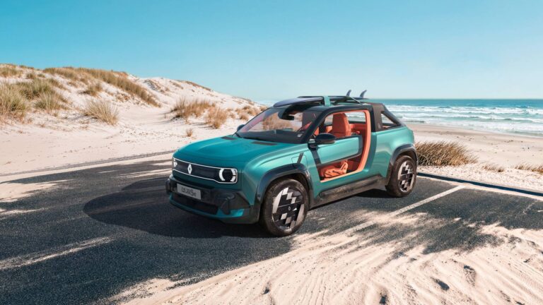 Nový Renault 4 JP4x4 Concept spája retro štýl a elektrický pohon všetkých kolies