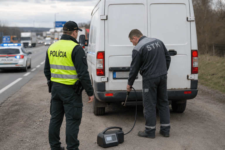 Chystajú sa prepadovky: Technická kontrola vás odteraz môže prekvapiť kedykoľvek, sledujú už aj dodávky - AUTOVINY.sk