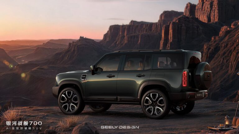 Pripomína Defender, šokuje výbavou. Geely Galaxy Cruiser 700 prichádza s AI a armádou senzorov