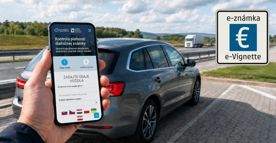 overenie dialnicnej znamky, kontrola dialnicnej znamky