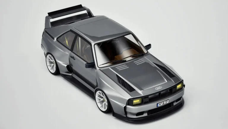 HSR Manufaktur vracia na cesty Audi Sport Quattro s päťvalcom