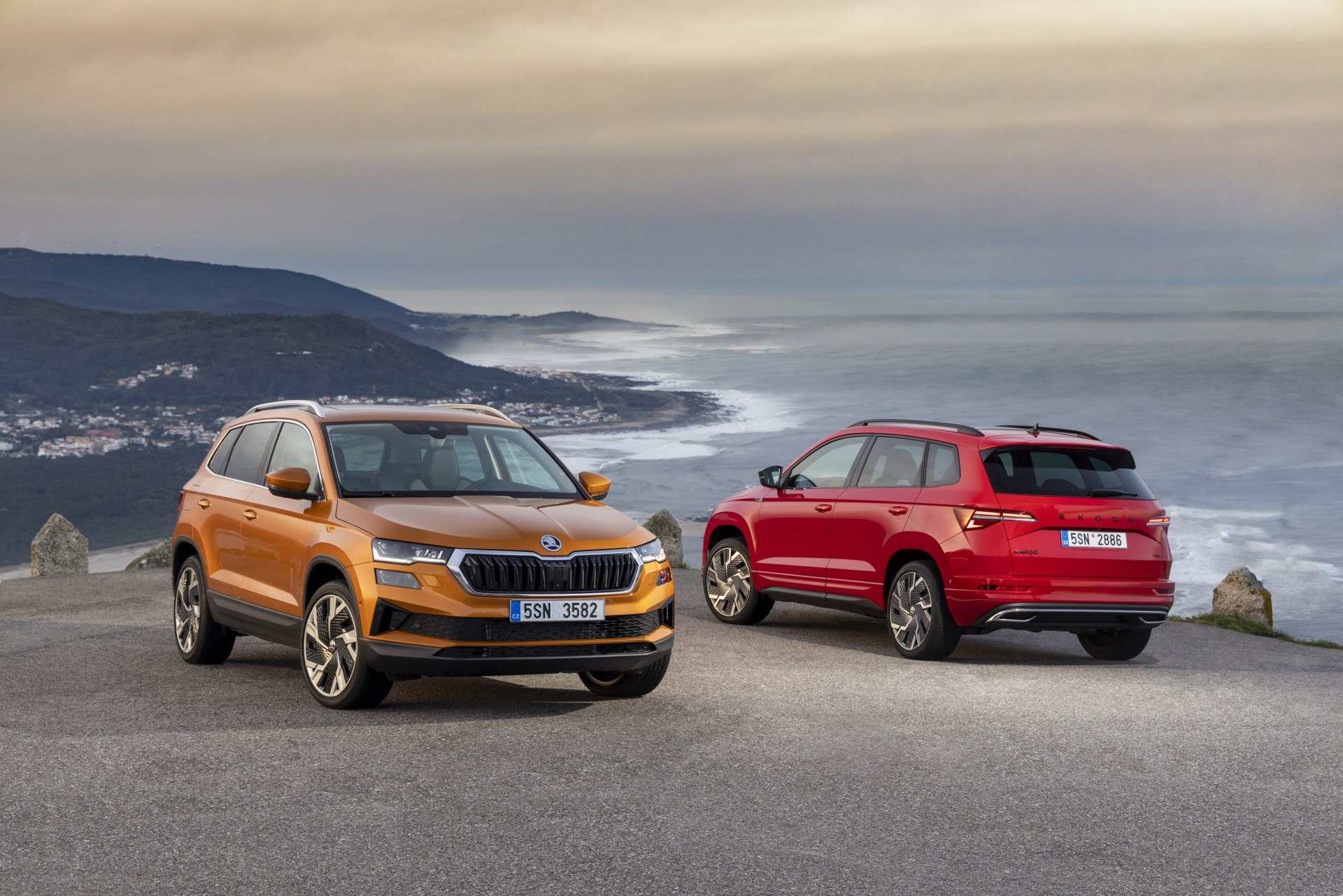 Škoda Karoq a Škoda Karoq Sportline