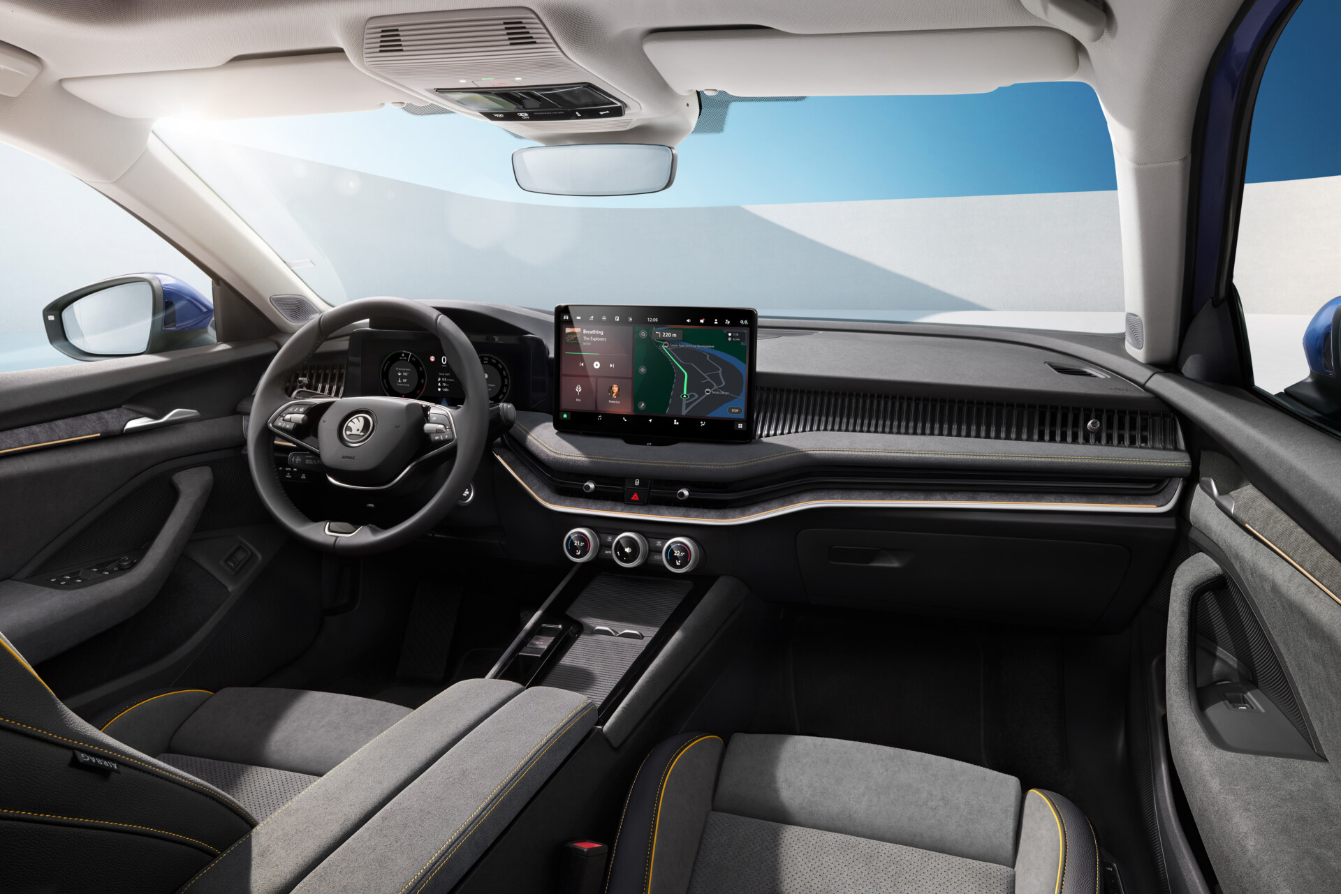 Škoda Superb Combi iV interiér