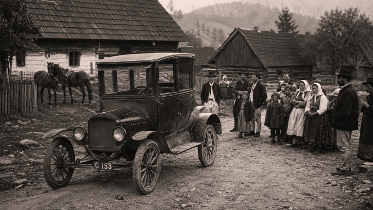 Ako vyzeralo Slovensko, keď po ňom jazdilo len 143 áut? Hádzali po nich kamene - AUTOVINY.sk