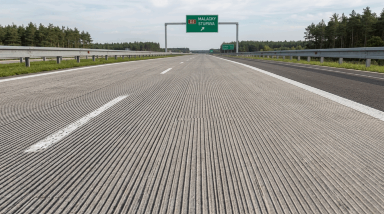 Prečo majú naše diaľnice ryhovaný povrch? Nie je to náhoda, ale poistka - AUTOVINY.sk
