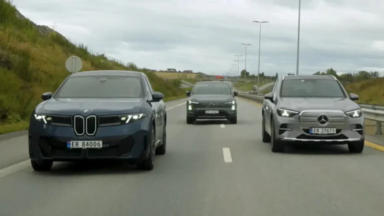 500 km po diaľnici? Porovnanie dojazdu iX3, GLC, EX60 a Xpeng G9