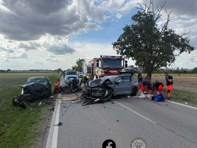 Vážna nehoda medzi Kostolnou pri Dunaji a Hrubou Boršou. Cesta je úplne neprejazdná - Doprava - Auto - pravda.sk