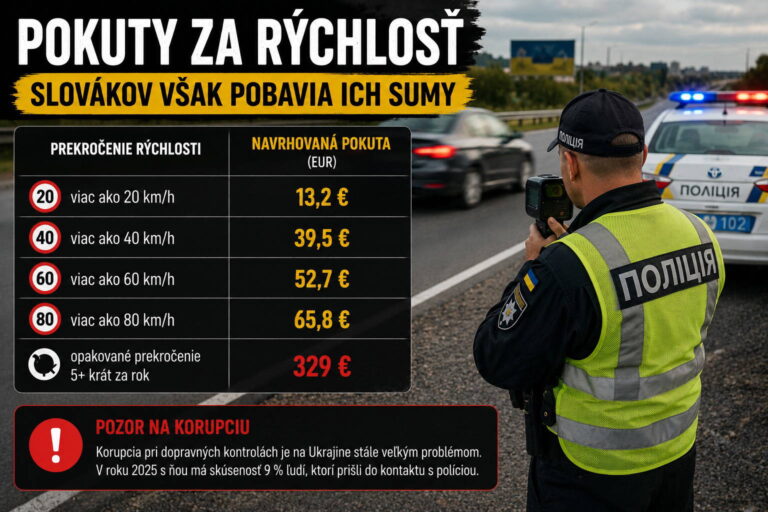Za rýchlosť maximálna pokuta 66 eur? Slovákov tieto sumy rozosmejú - AUTOVINY.sk