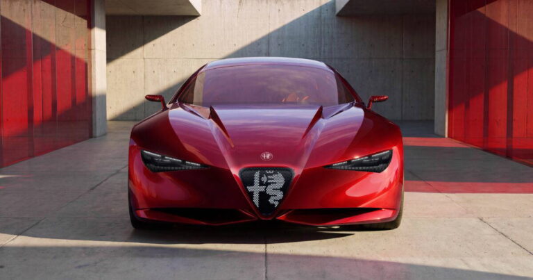Alfa Romeo Cuorerosso je štvormiestne kupé s V6 hybridom. Elektrina prosto nestačí - AUTOVINY.sk