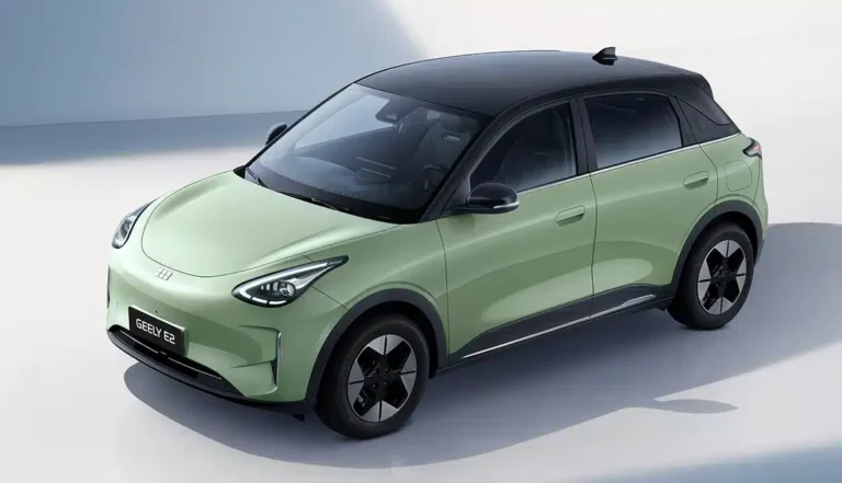 Geely E2 prichádza do Európy: cena, dojazd a rozmery