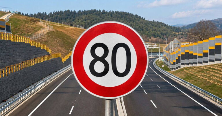 Na D1 číha záhadná 80-ka, pri porušení hrozí mastná pokuta