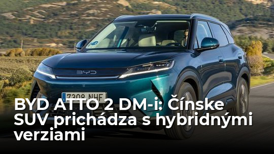 BYD Atto 2: Čínsky „Karoq“ ponúka dva plug-in hybridy aj elektrickú verziu - Novinky - Auto - Pravda