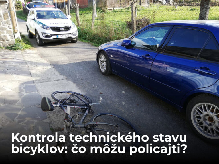 Cyklisti pozor! Môžu vám policajti kontrolovať technický stav bicykla? Na čo si dať pozor? - AUTOVINY.sk