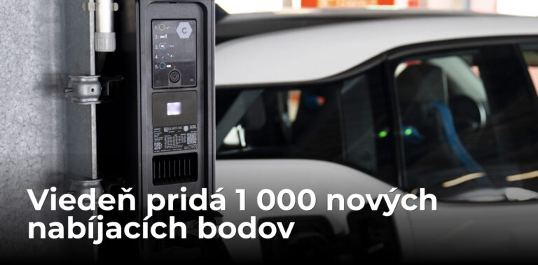Až 1 000 nových nabíjacích bodov vo Viedni. Mesto reaguje na rekordný rast elektromobilov