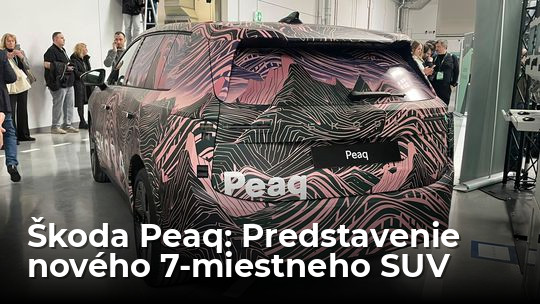 Škoda Peaq: Novú vlajkovú loď z Boleslavi sme videli v