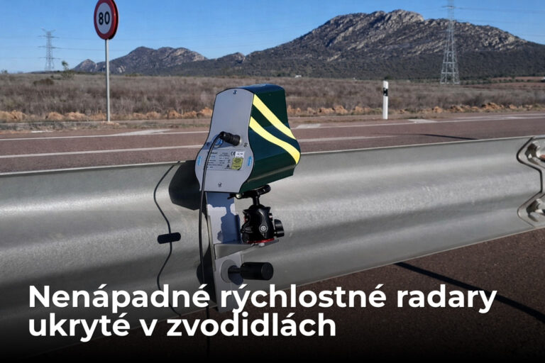 Nenápadný rýchlostný radar sa schováva medzi zvodidlami. Ani nebudete vedieť, že vás cvakol - AUTOVINY.sk