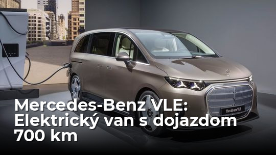 Mercedes-Benz VLE: Elektrická „trieda V“ dá až 700 km. Luxusom veru nešetrí - Novinky - Auto - pravda.sk