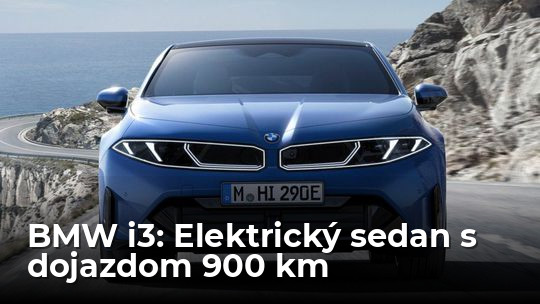BMW i3: Elektrická trojka mieri do budúcnosti dojazdom až 900 km - Novinky - Auto - Pravda