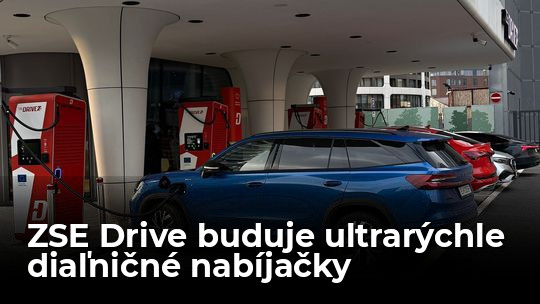 ZSE Drive začína s výstavbou ultrarýchlych diaľničných nabíjačiek - Doprava - Auto - pravda.sk
