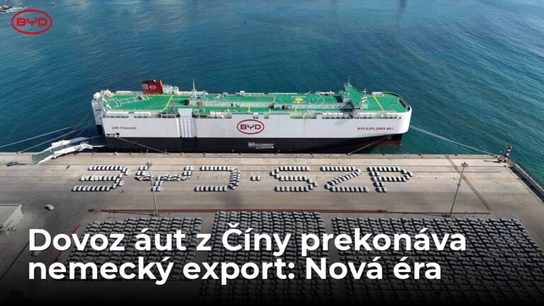 Nemecká nadvláda končí: Dovoz áut z Číny rastie, kým vývoz našich značiek padol o 50 % - AUTOVINY.sk