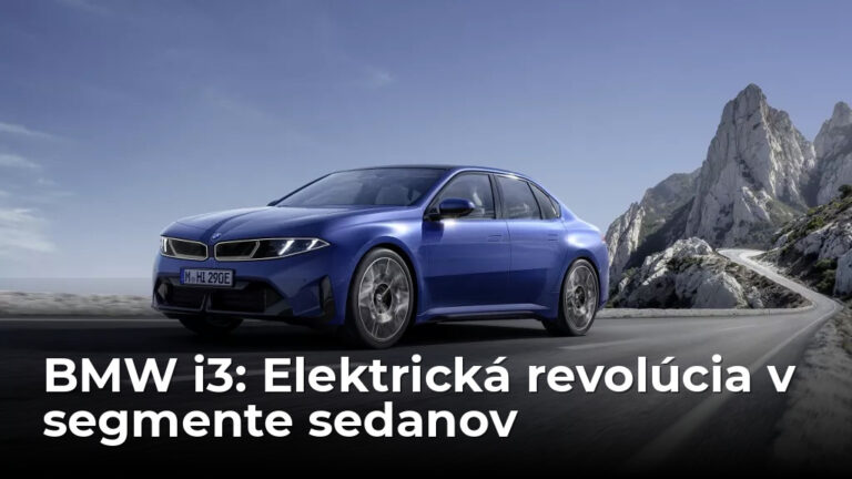
      Nové BMW i3: Druhý model Neue Klasse posúva rad 3 do elektrickej éry
    