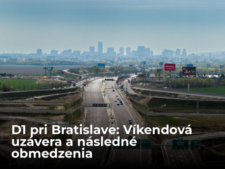 MOTORISTI POZOR! D1 pri Bratislave čaká ďalšia víkendová uzávera. Vodiči sa musia pripraviť na obmedzenia aj po jej skončení | Autobazar.EU