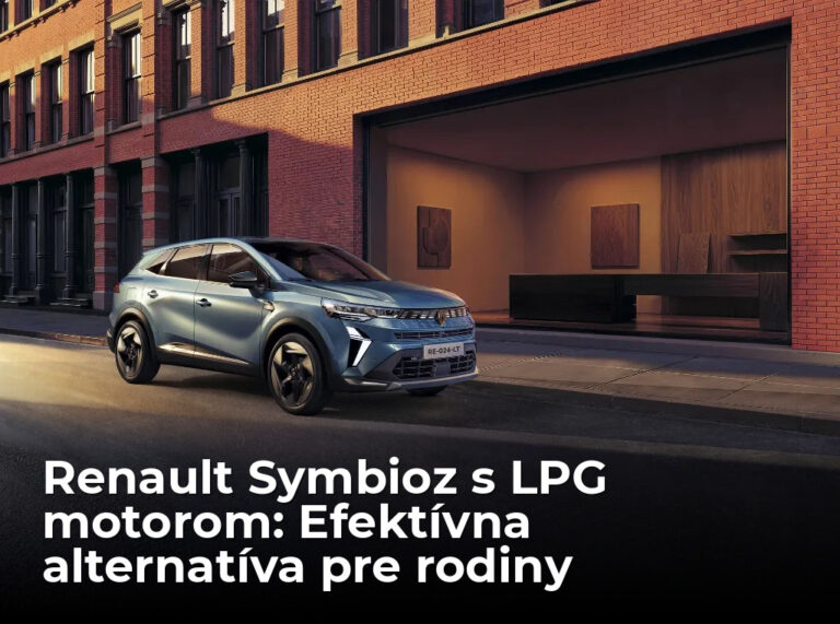 
      Renault Symbioz prichádza s LPG motorom Eco-G 120. Lacná alternatíva s dojazdom až 1 400 km
    