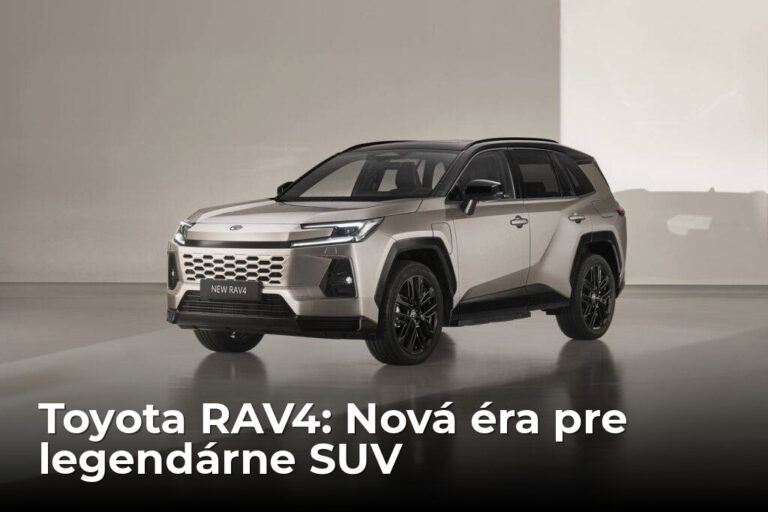 Toyota RAV4: Šiesta generácia priekopníka - AUTOVINY.sk