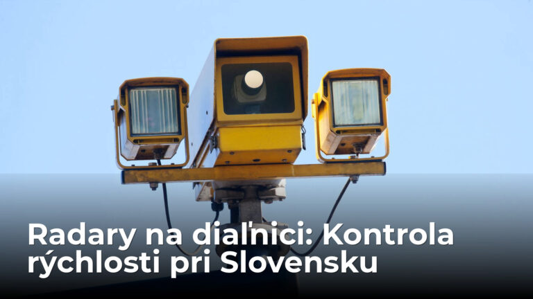 Na diaľnici maximálne 60 km/h, radary dohliadajú na dopravné obmedzenia pri Slovensku