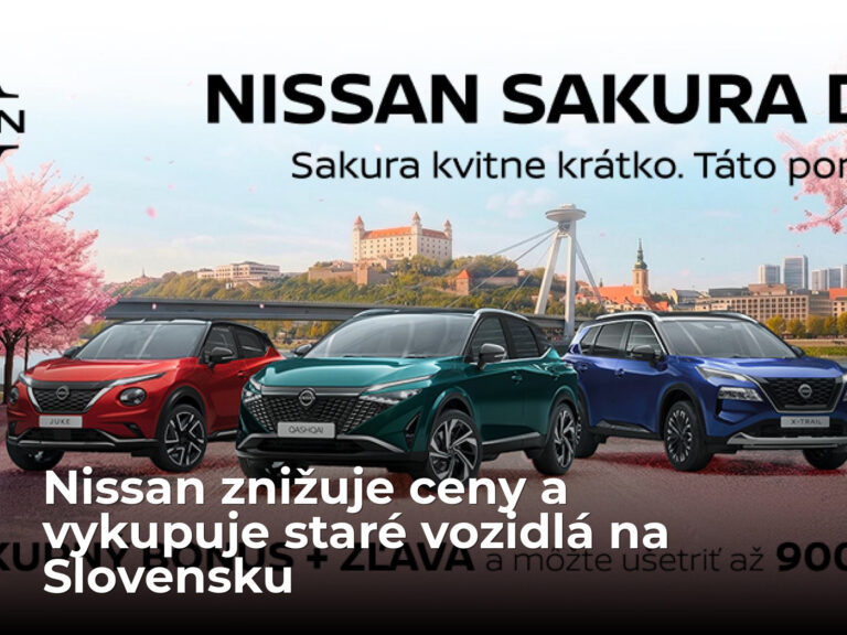 Nissan u nás spustil agresívny útok na konkurenciu. Vykupuje staré autá a na nové dáva dodatočné zľavy | Autobazar.EU