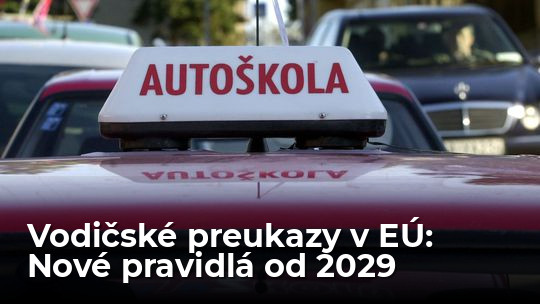 Vodičáky na skúšku aj 