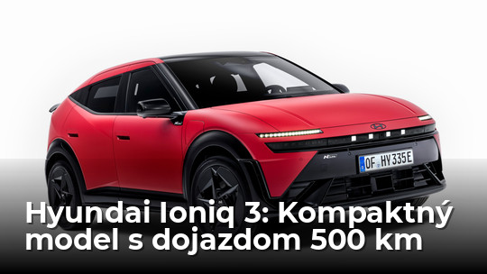 Hyundai predstavil kompaktný Ioniq 3. Vyzerá skvele a dojazd má takmer 500 km - Novinky - Auto - Pravda