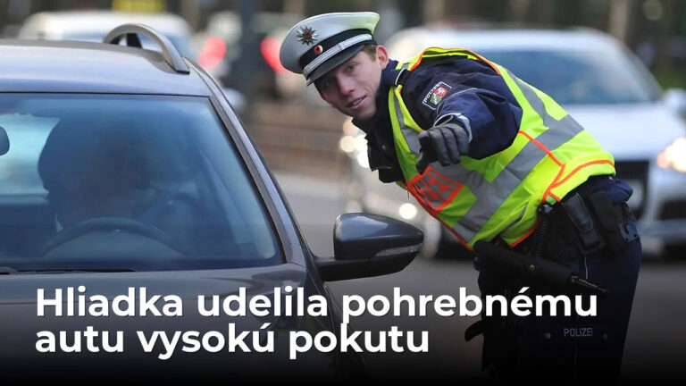 Hliadka zastavila pohrebné auto a okamžite bez ľútosti vystavili šialene vysokú pokutu. Čo sa stalo? - AUTOVINY.sk