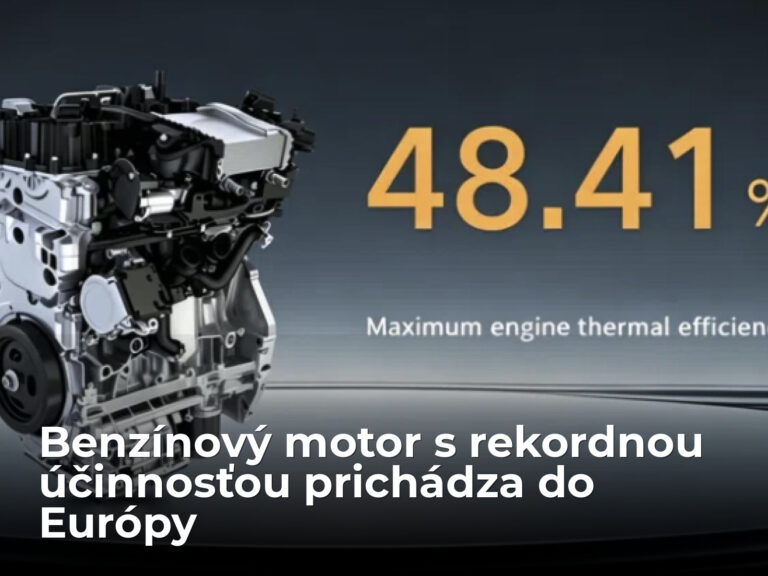 Veľký úspech v autopriemysle. Benzínový motor s rekordnou účinnosťou mieri do Európy | Autobazar.EU