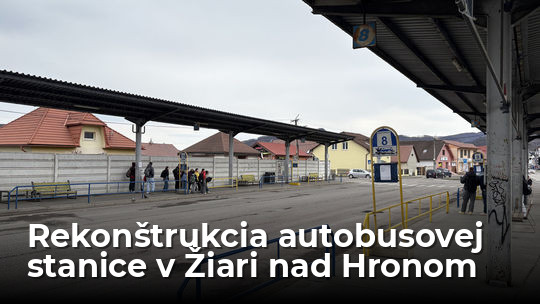V Žiari nad Hronom začína rekonštrukcia autobusovej stanice za 2,5 milióna eur - Doprava - Auto - Pravda