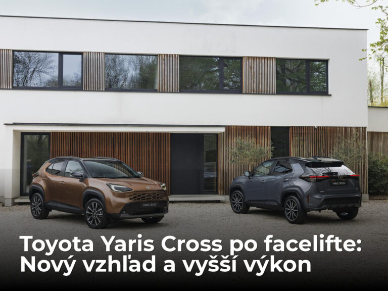 Úspešná Toyota Yaris Cross dostala facelift, bude mať aj viac výkonu | Autobazar.EU
