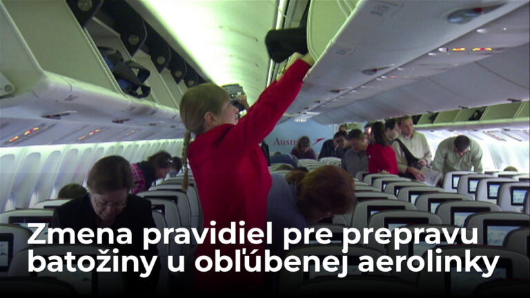 Od 19. mája zákaz batožiny na palube lietadla. Obľúbená aerolinka pýta 15 euril